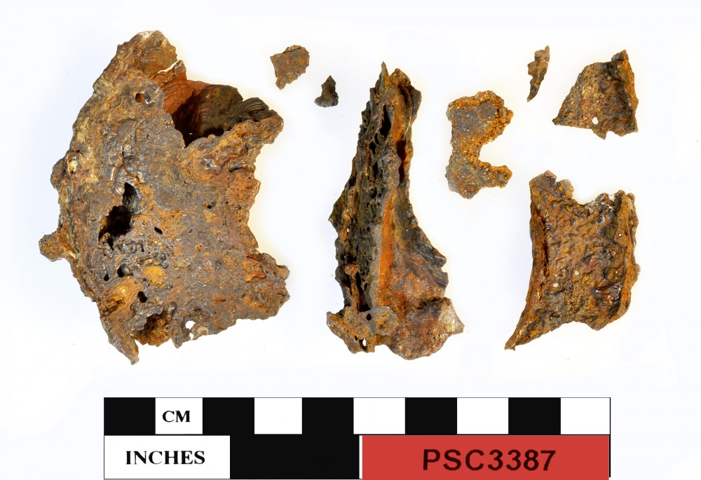 PSC3387 FERROUS artefact recovered from Perseverant Camp 1841