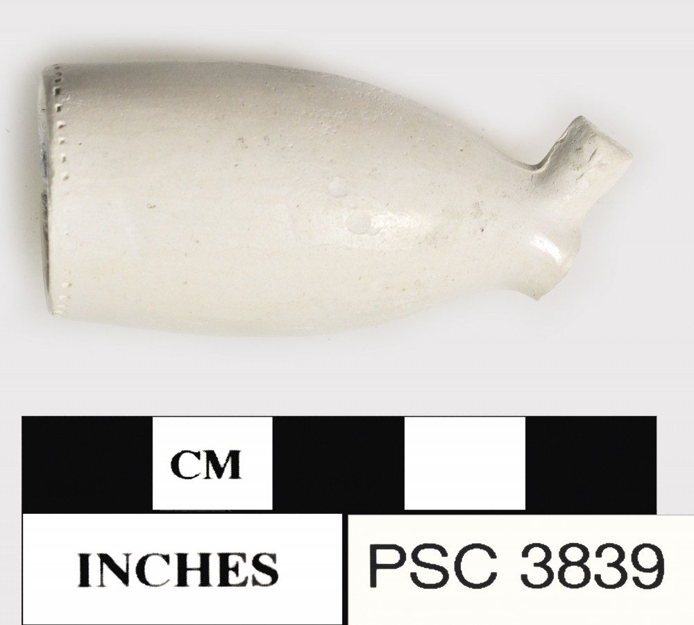 PSC3839 Clay pipes artefact recovered from Perseverant Camp 1841