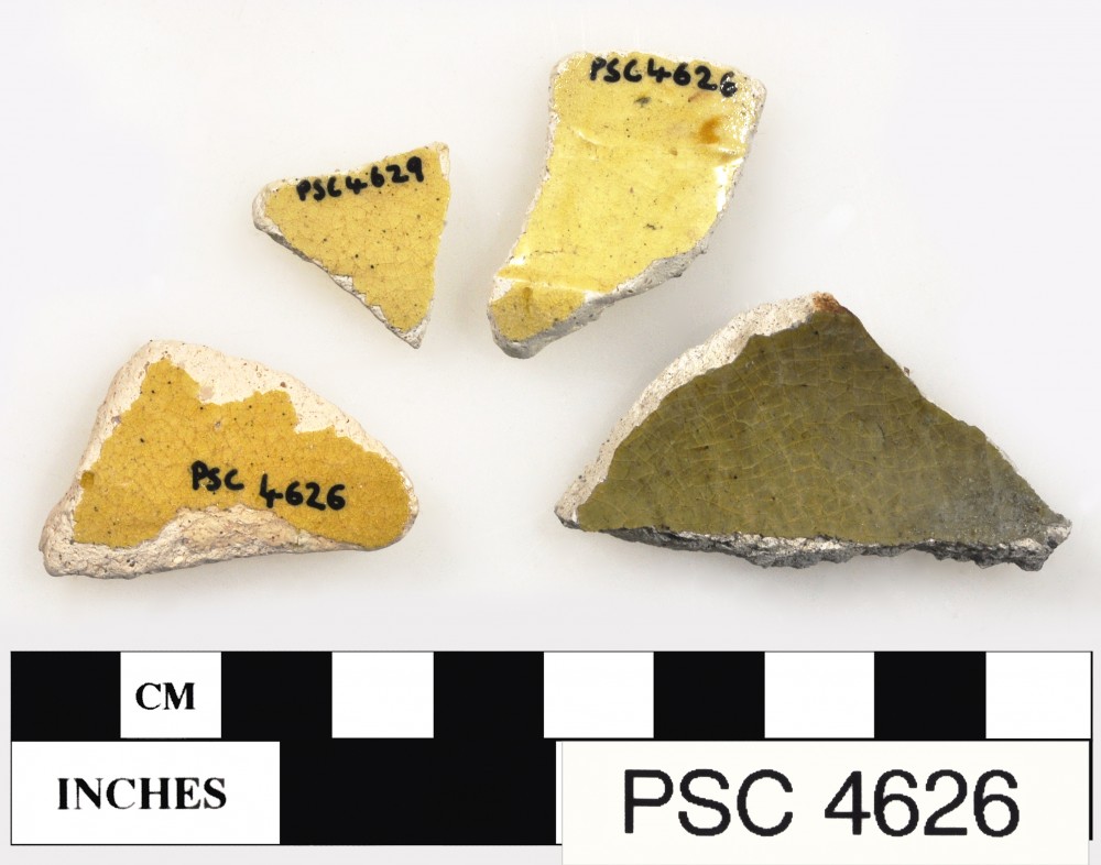 PSC4626 Earthenware artefact recovered from Perseverant Camp 1841