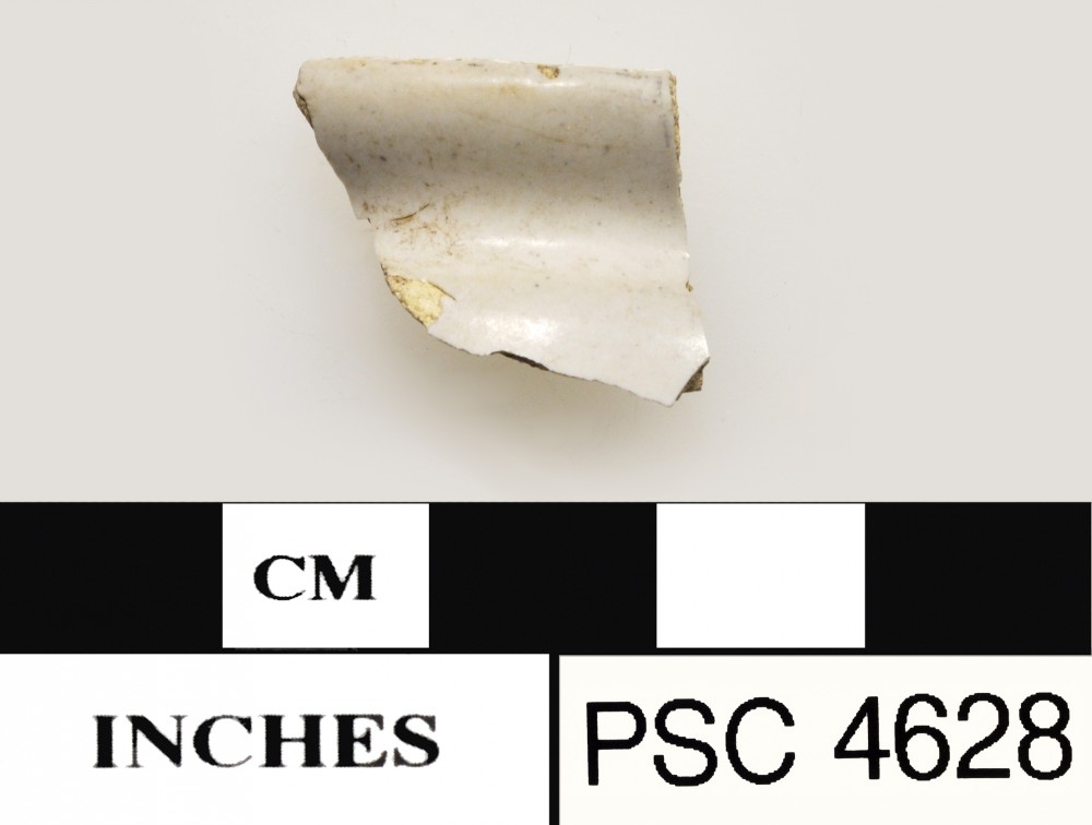 PSC4628 Earthenware artefact recovered from Perseverant Camp 1841