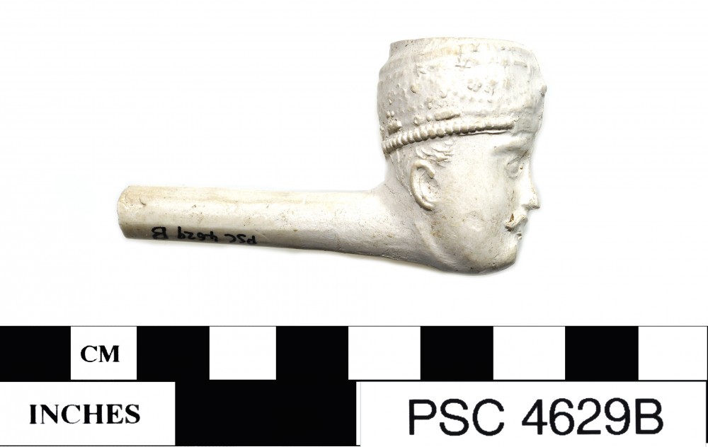 PSC4629B Clay pipes artefact recovered from Perseverant Camp 1841