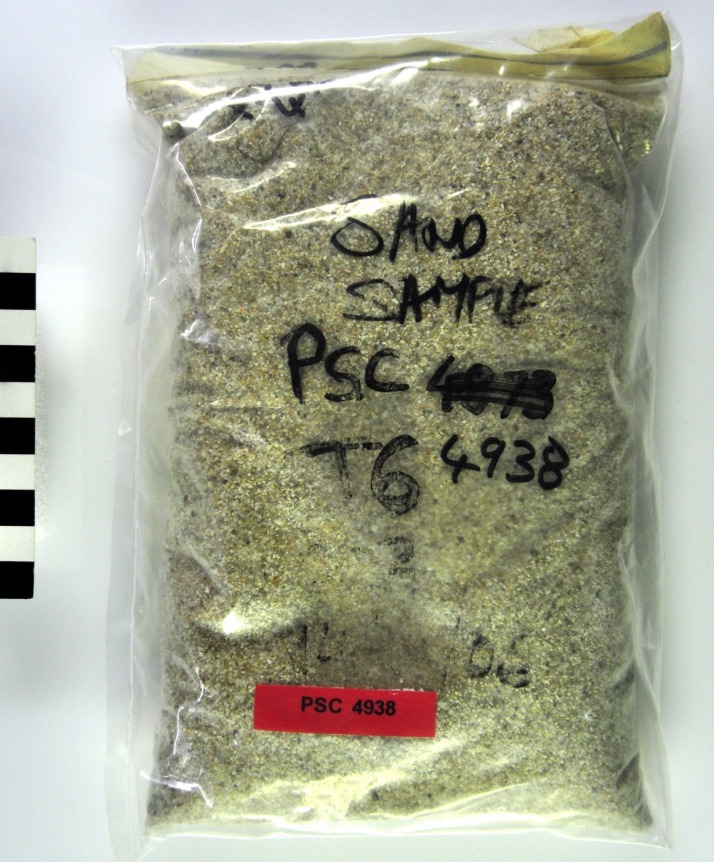 PSC4938 Soil Sample artefact recovered from Perseverant Camp 1841