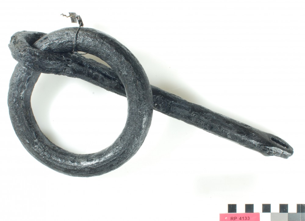 Ship's fittings artefact recovered from Rapid