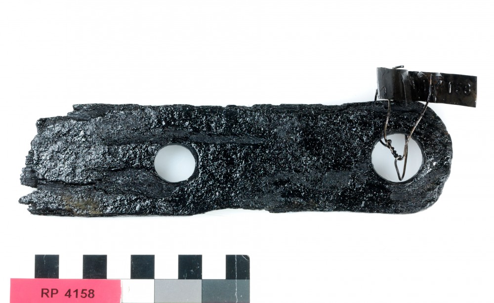 RP4158 Ship's fittings artefact recovered from Rapid