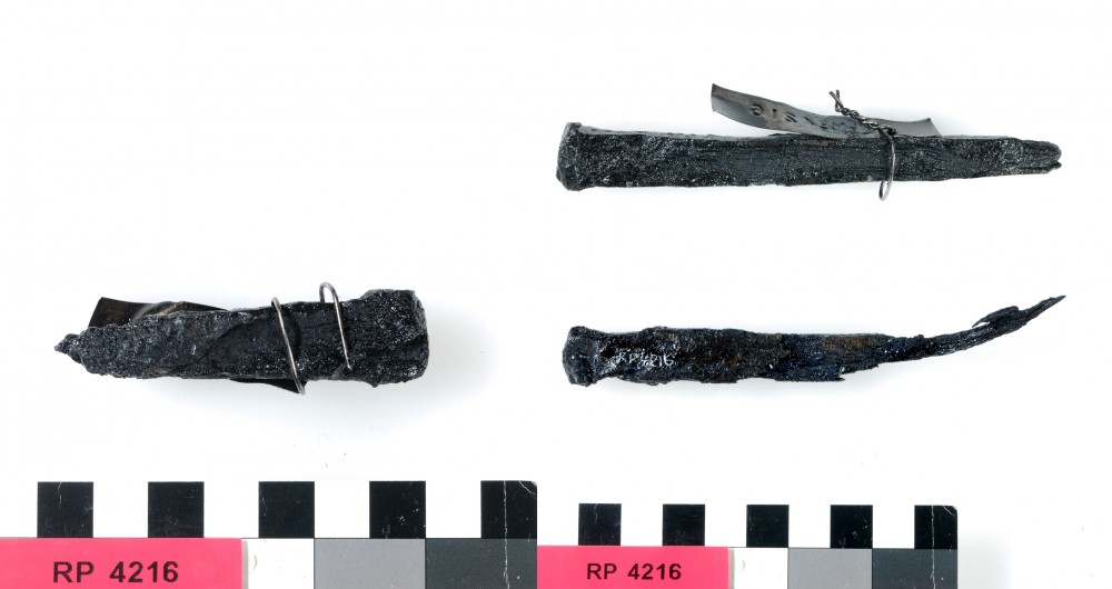 RP4216 Ship's fittings artefact recovered from Rapid