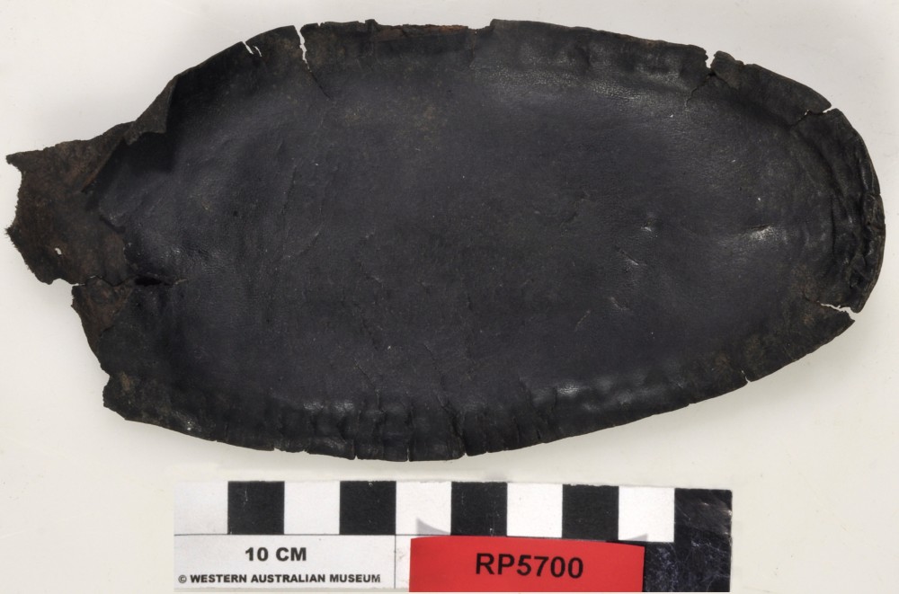 RP5700 Rope/leather/etc. artefact recovered from Rapid