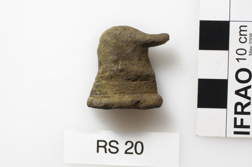 Copper/brass artefact recovered from Lively Rowley Shoals
