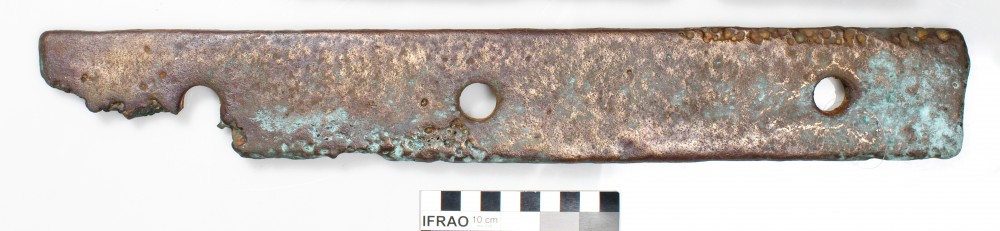 RS29 Bronze artefact recovered from Lively Rowley Shoals