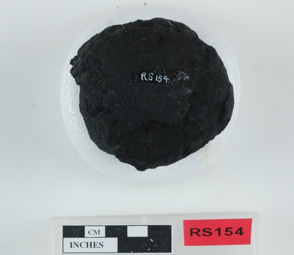 RS154 Armament artefact recovered from Lively Rowley Shoals