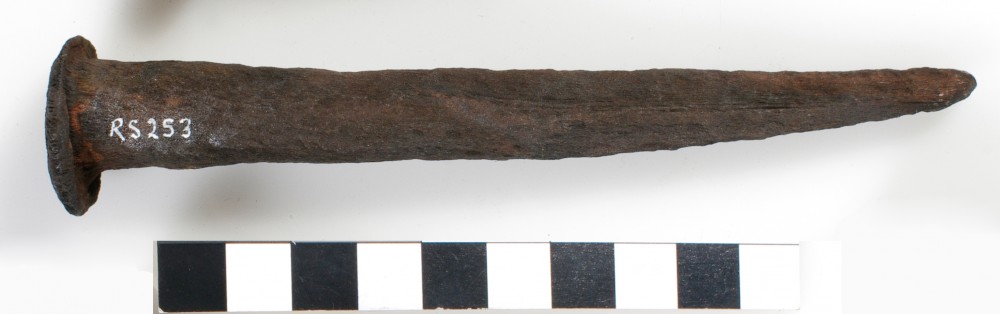 RS253 Copper/brass artefact recovered from Lively Rowley Shoals