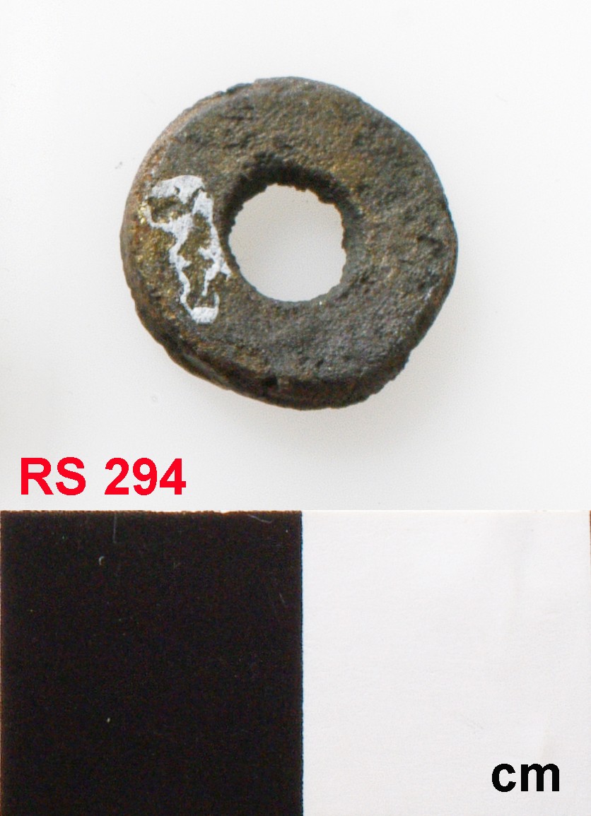 Copper/brass artefact recovered from Lively Rowley Shoals