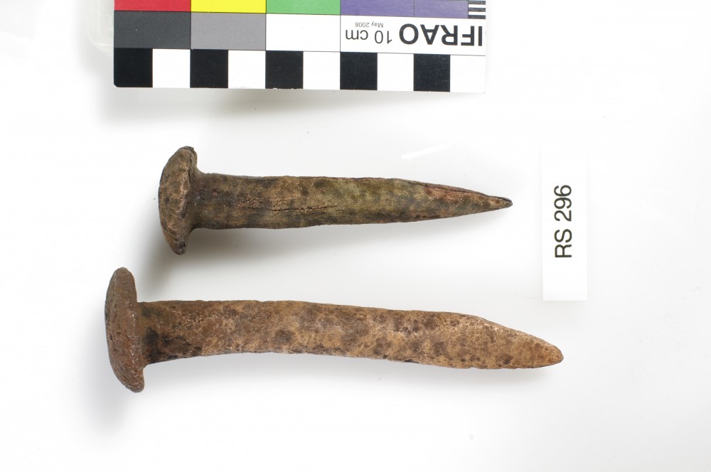 RS296 Bronze artefact recovered from Lively Rowley Shoals