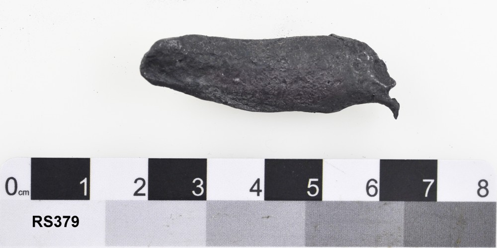 Lead artefact recovered from Lively Rowley Shoals