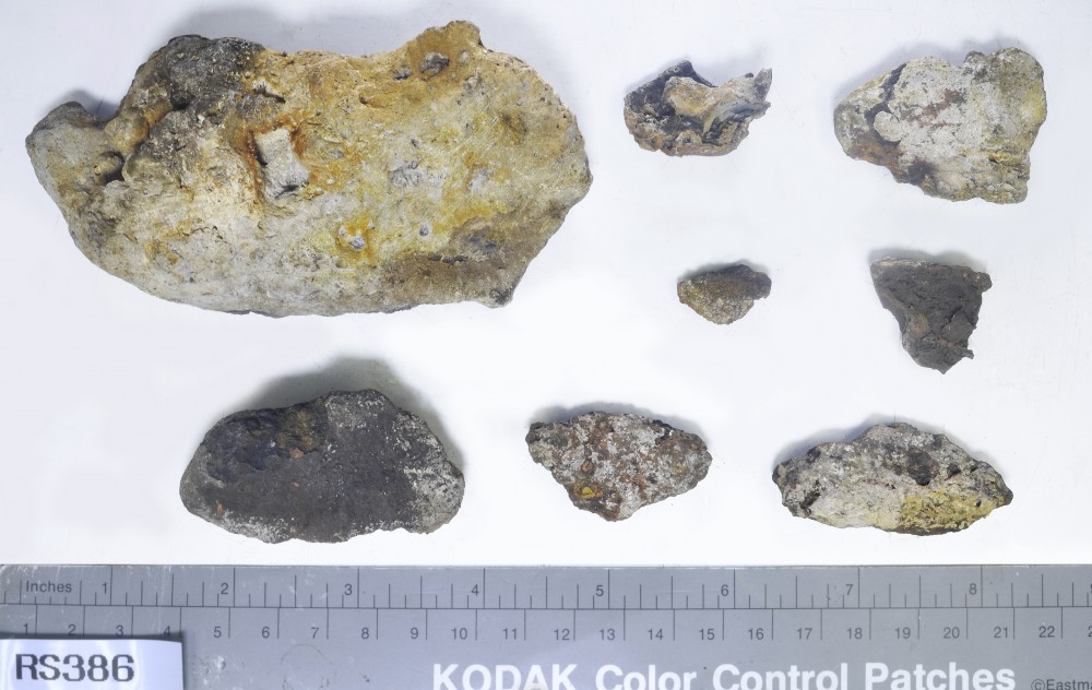 RS386 Miscellaneous/Unidentified artefact recovered from Lively Rowley Shoals
