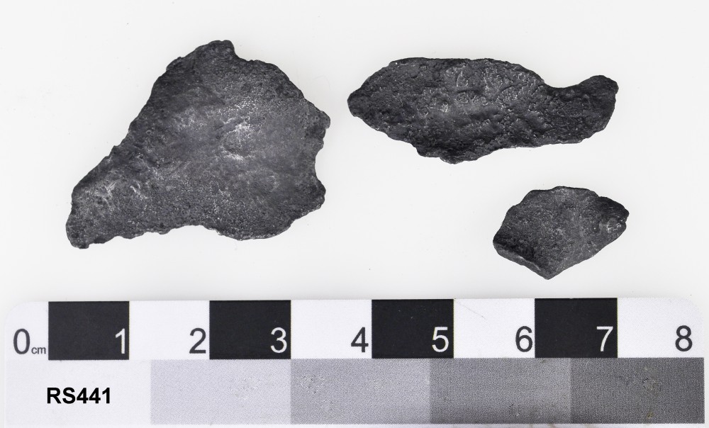 Lead artefact recovered from Lively Rowley Shoals