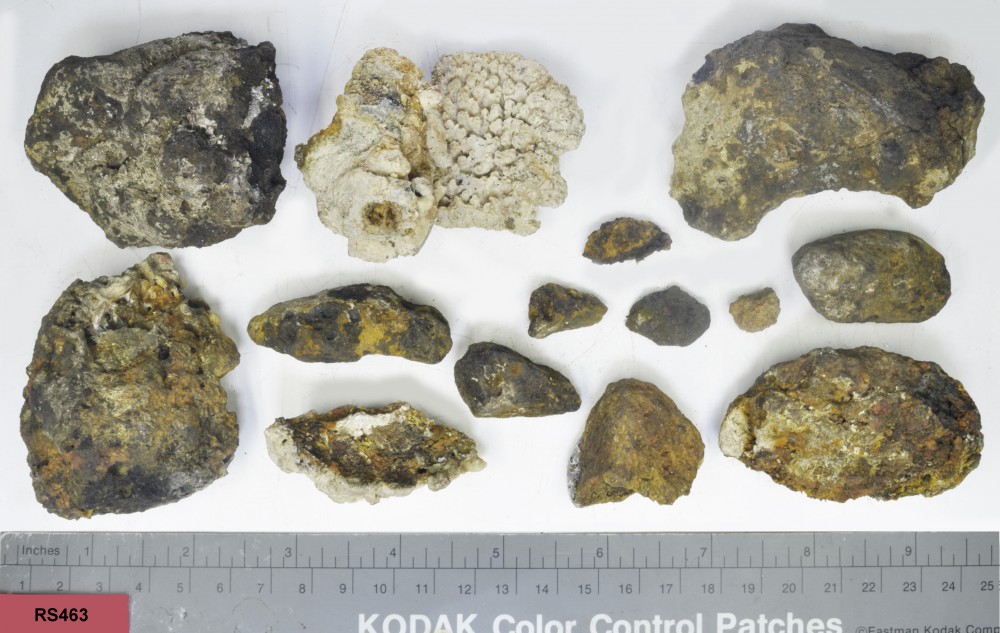 RS463 Miscellaneous/Unidentified artefact recovered from Lively Rowley Shoals