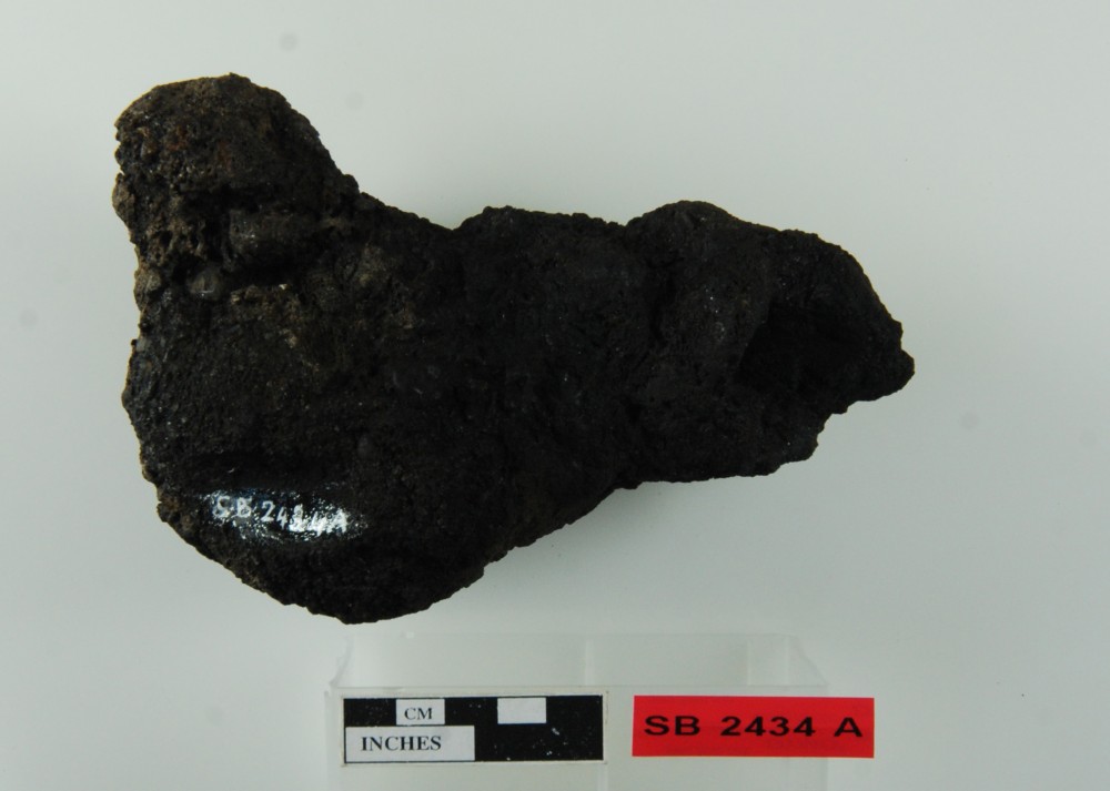Concretions artefact recovered from African (Sunset Beach wreck)