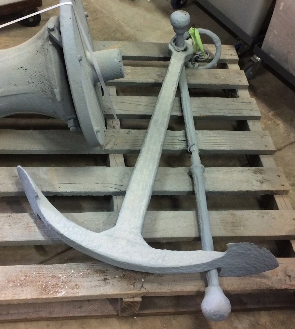 SJF2710 Ship's fittings artefact recovered from S.Jetty Fremantle