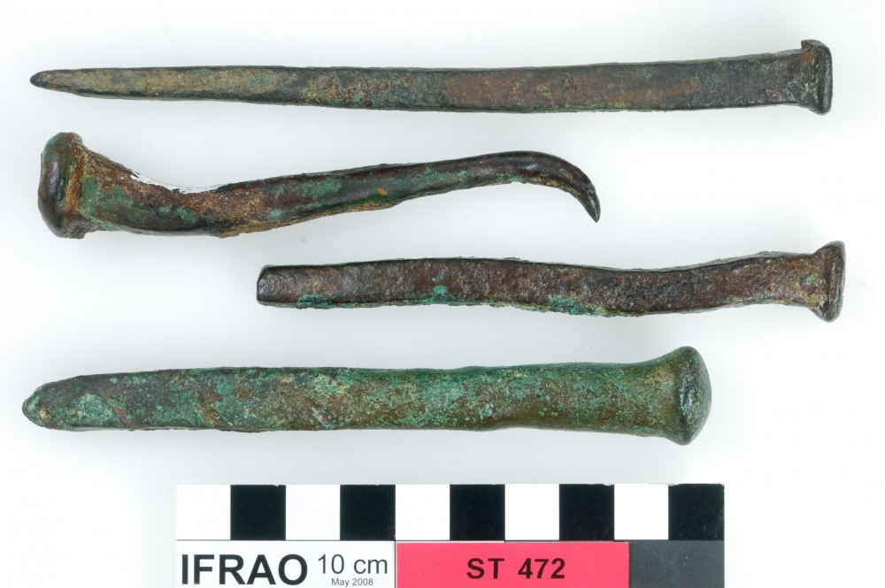 Copper/brass artefact recovered from Lancier [Stragglers]