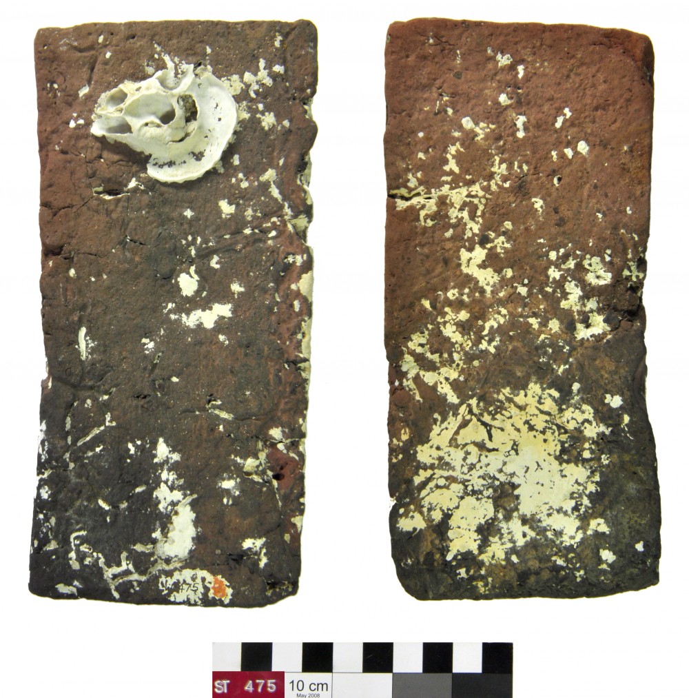 Bricks artefact recovered from Lancier [Stragglers]