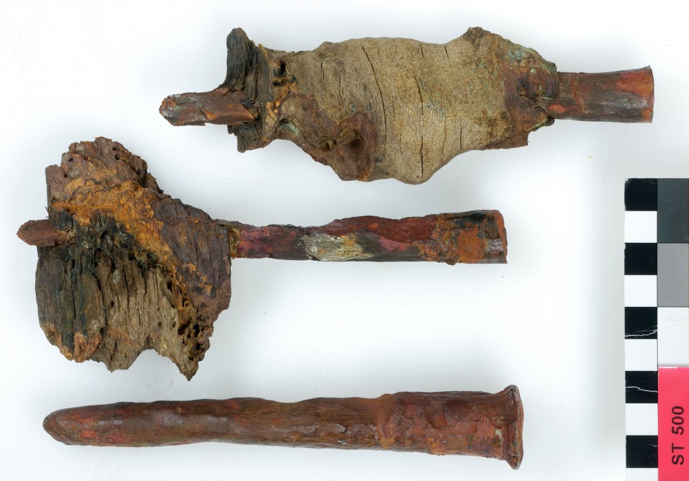 Copper/brass artefact recovered from Lancier [Stragglers]