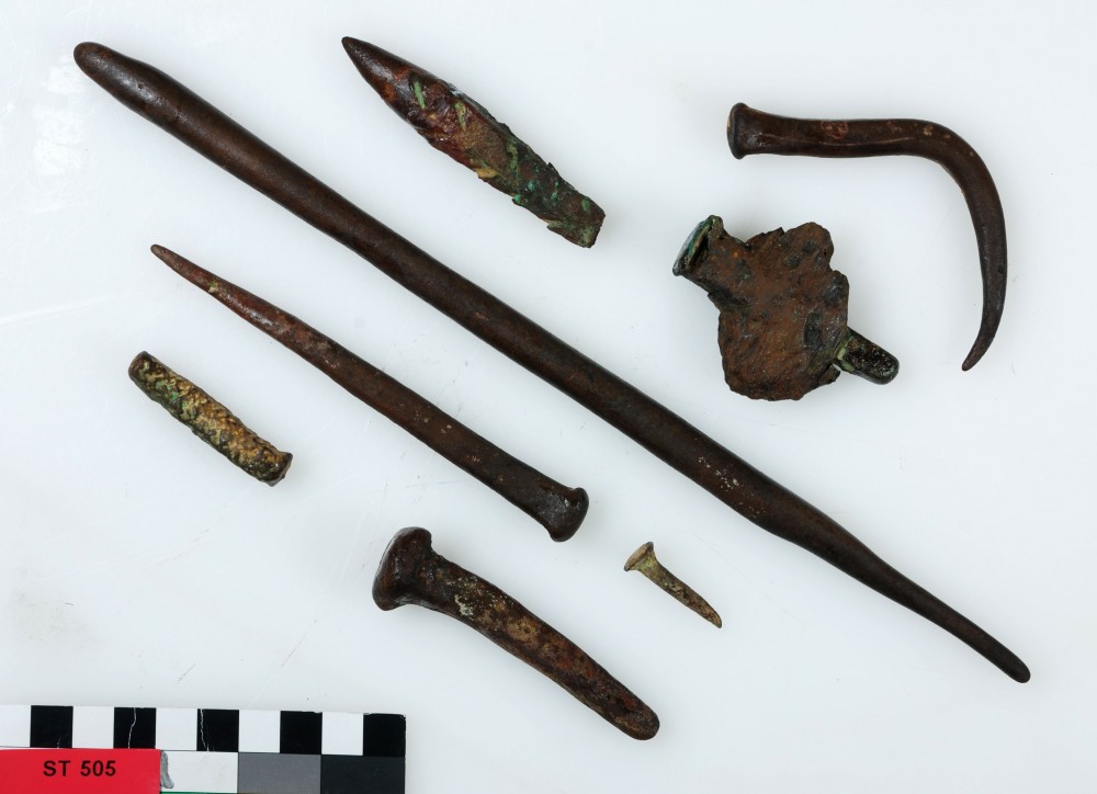 Copper/brass artefact recovered from Lancier [Stragglers]