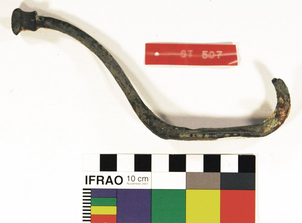 Copper/brass artefact recovered from Lancier [Stragglers]