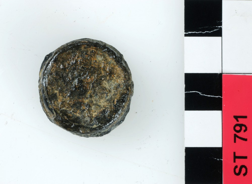 Lead artefact recovered from Lancier [Stragglers]
