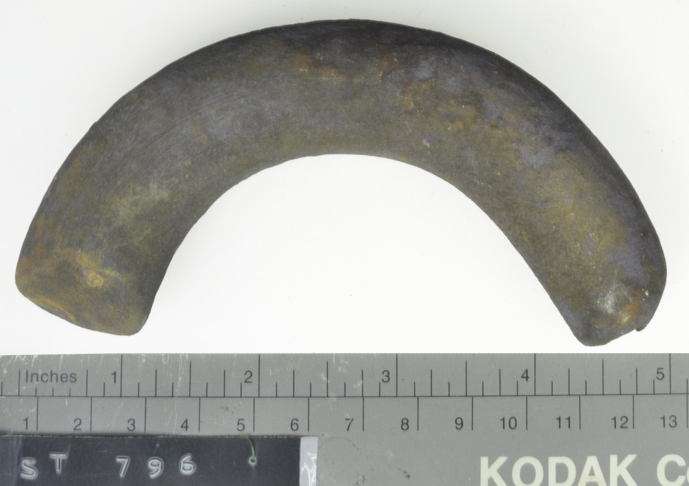 Copper/brass artefact recovered from Lancier [Stragglers]
