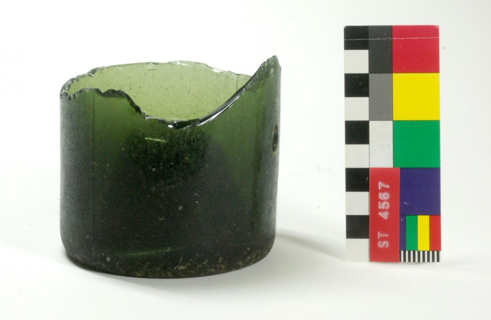 Glass artefact recovered from Lancier [Stragglers]