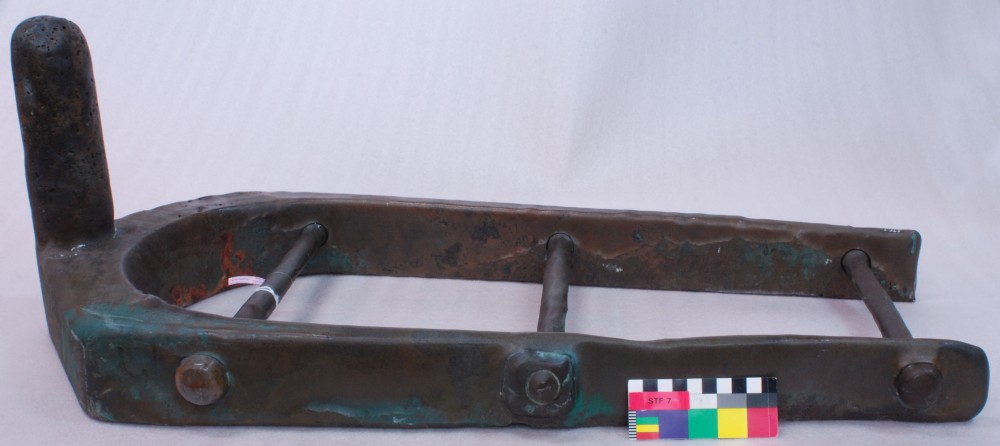 Bronze artefact recovered from Stefano