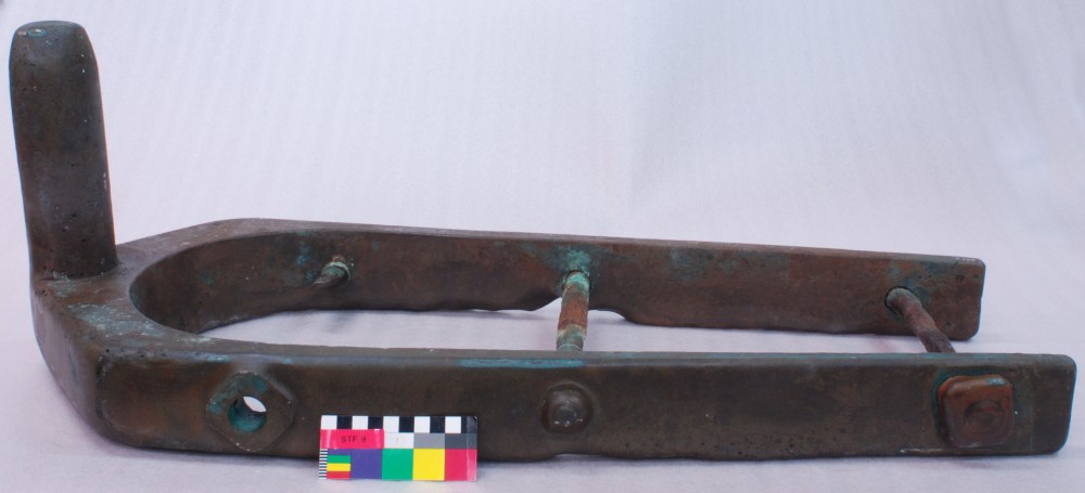 Bronze artefact recovered from Stefano
