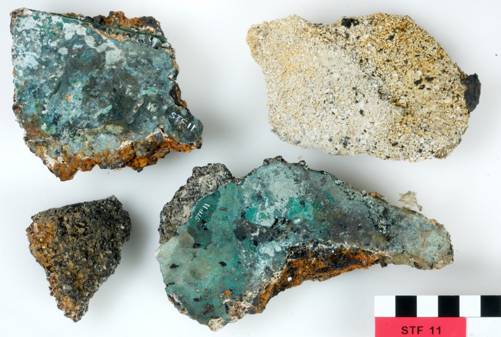 STF11 Coal artefact recovered from Stefano