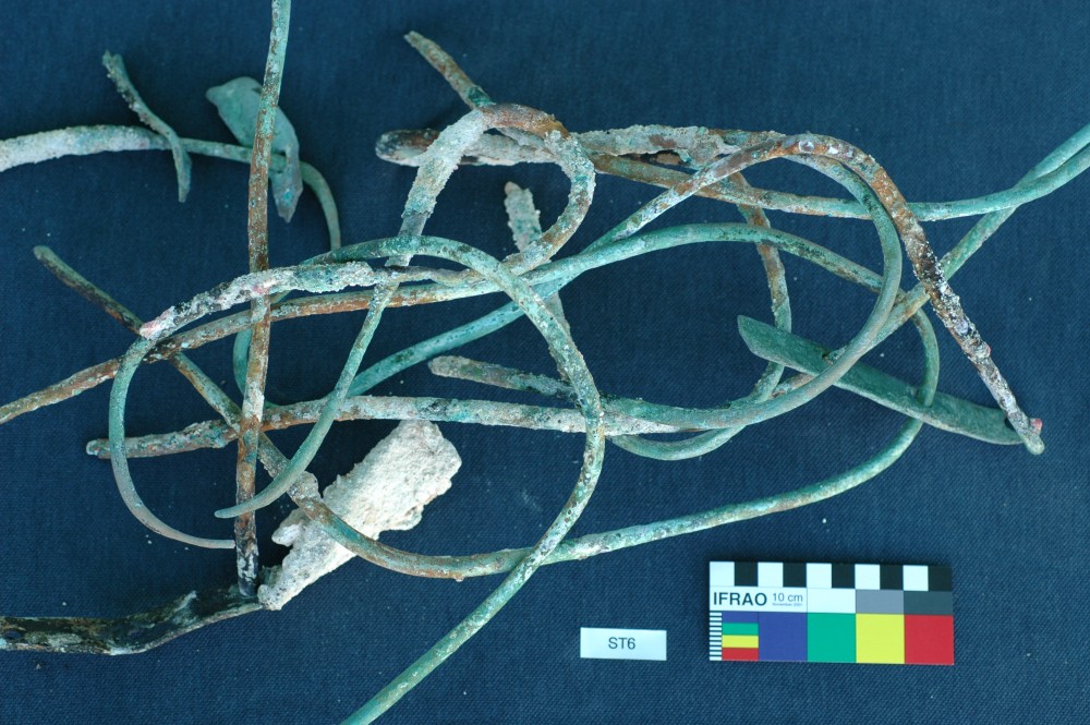 STF5386 Copper/brass artefact recovered from Stefano