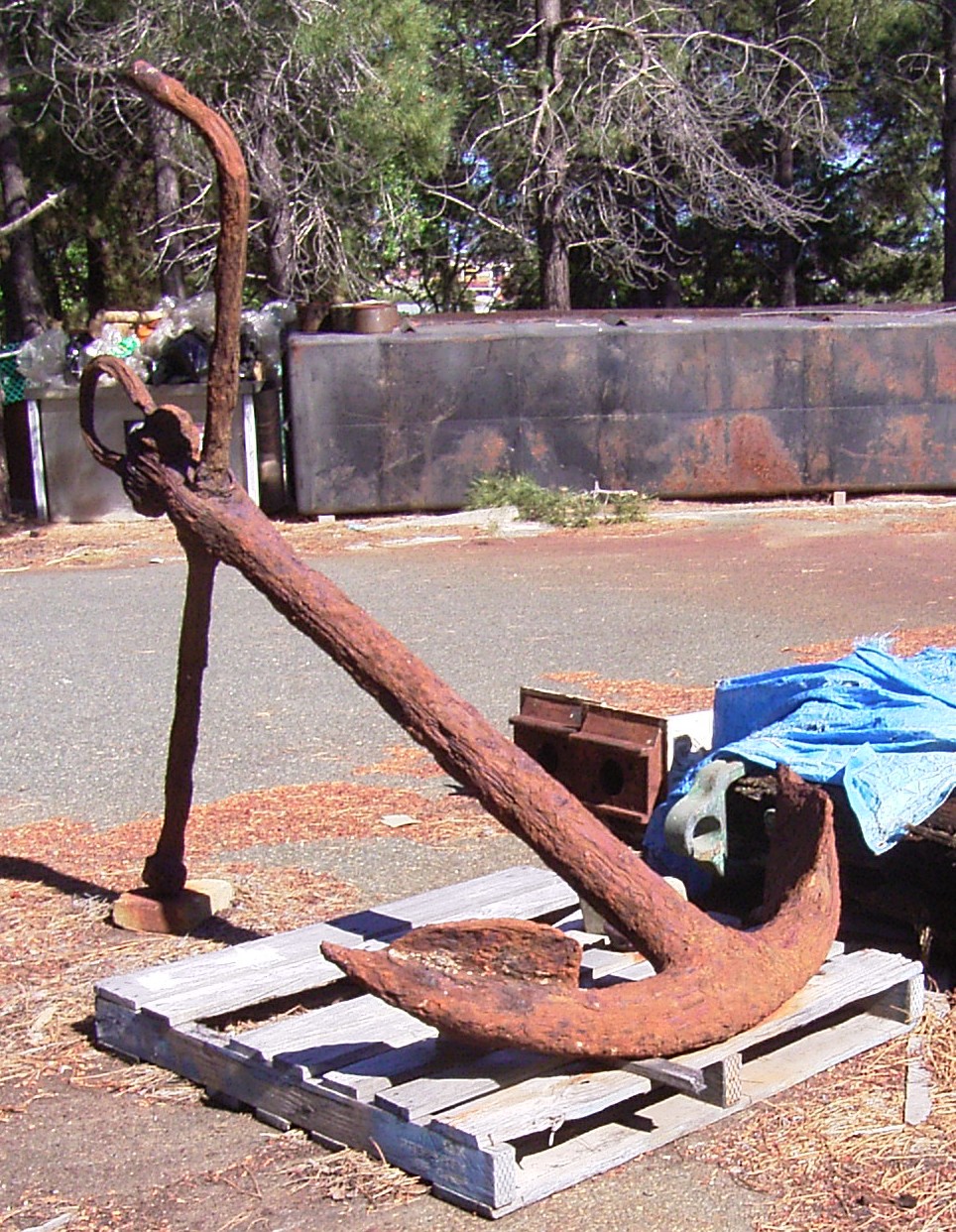 Ship's fittings artefact recovered from Unidentified