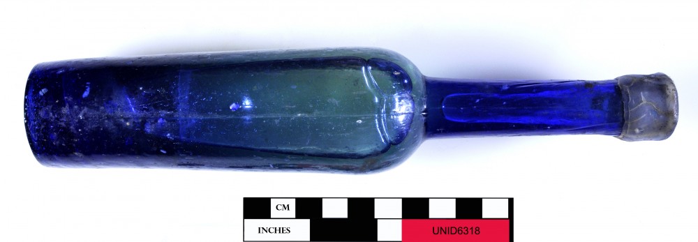 Glass artefact recovered from Unidentified