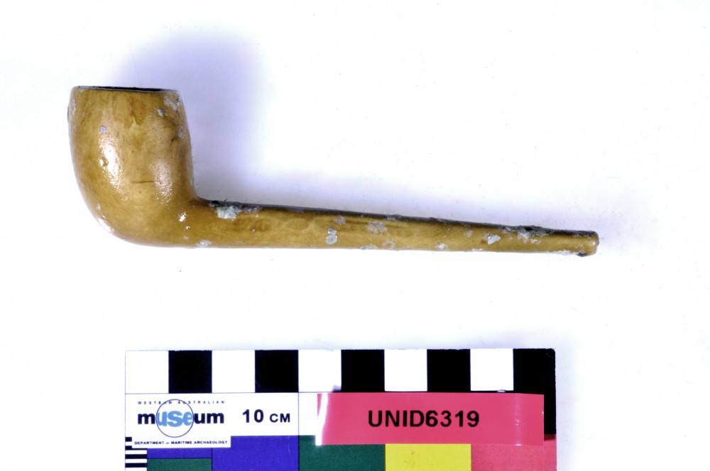 Clay pipes artefact recovered from Unidentified