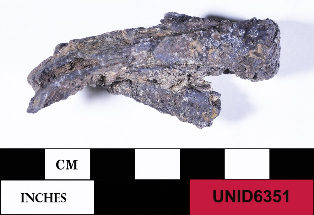 FERROUS artefact recovered from Unidentified