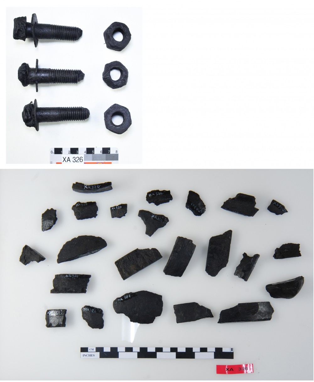 XA326 Copper/brass artefact recovered from Xantho