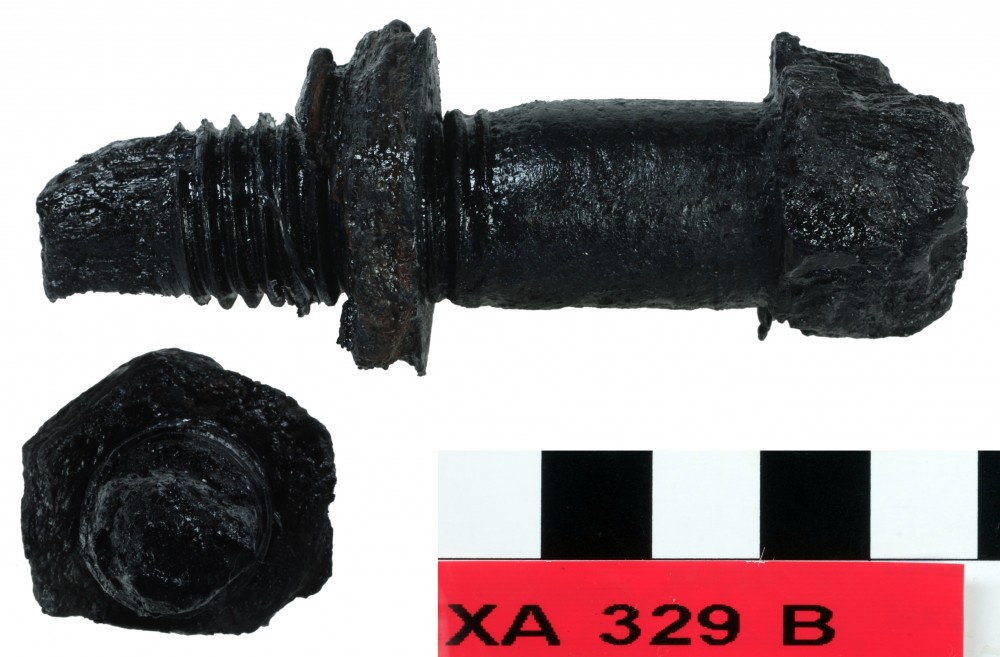 Ship's fittings artefact recovered from Xantho