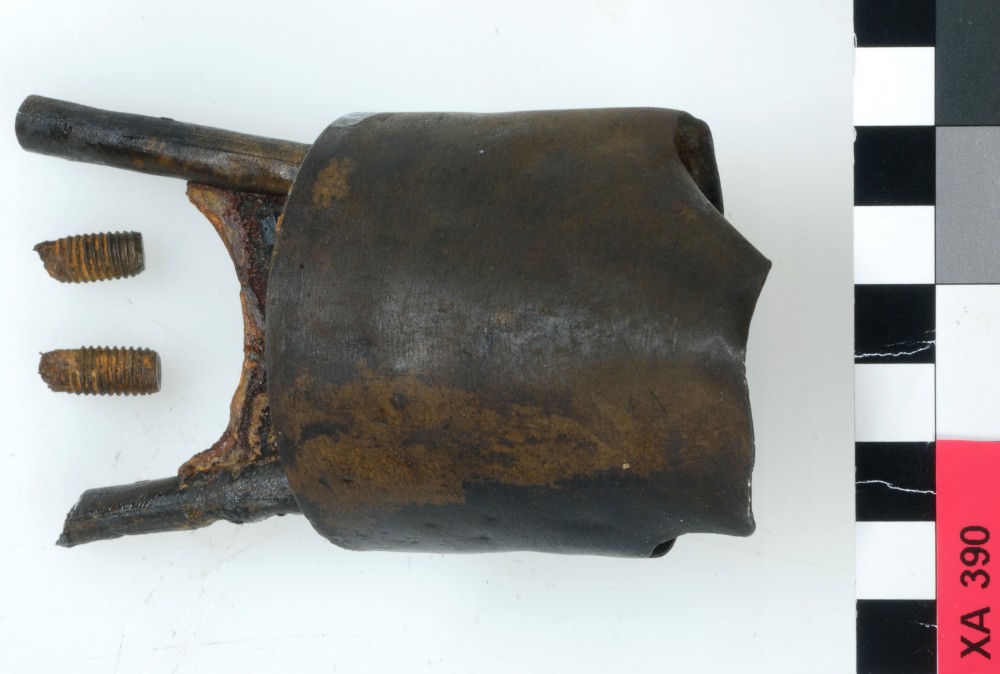 Copper/brass artefact recovered from Xantho