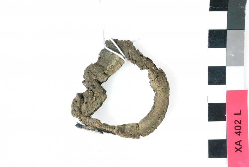 Textile artefact recovered from Xantho
