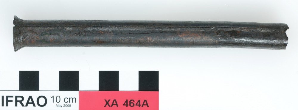 Copper/brass artefact recovered from Xantho