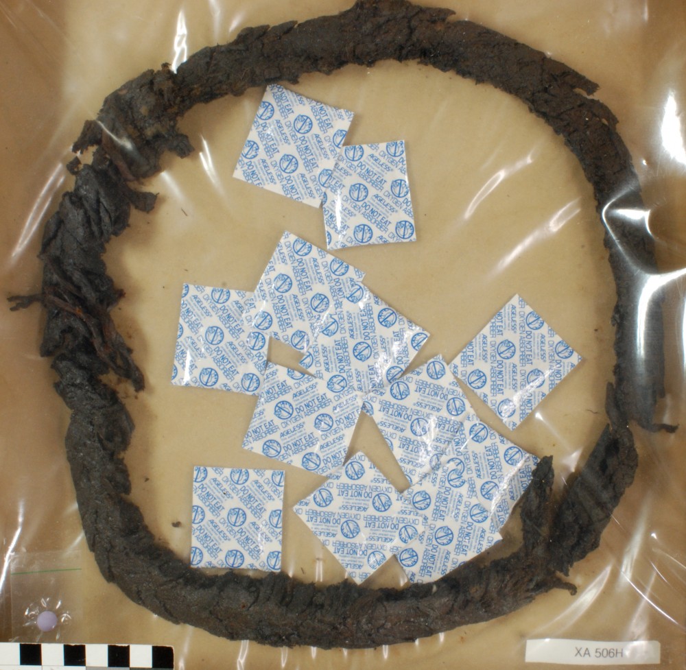 Textile artefact recovered from Xantho