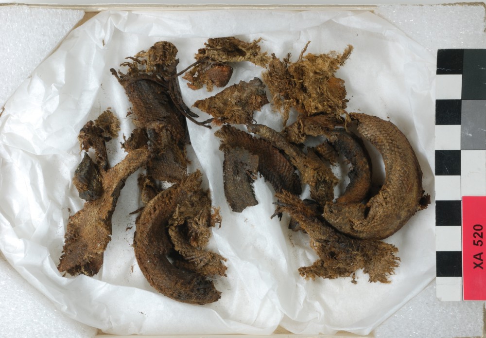 XA520 Textile artefact recovered from Xantho
