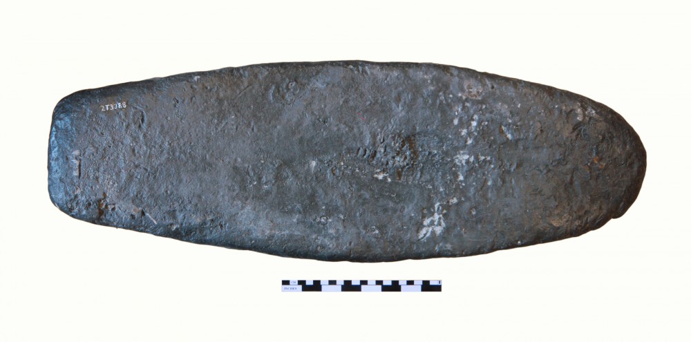 Lead artefact recovered from Zuiddorp (Zuytdorp)