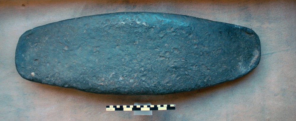Lead artefact recovered from Zuiddorp (Zuytdorp)