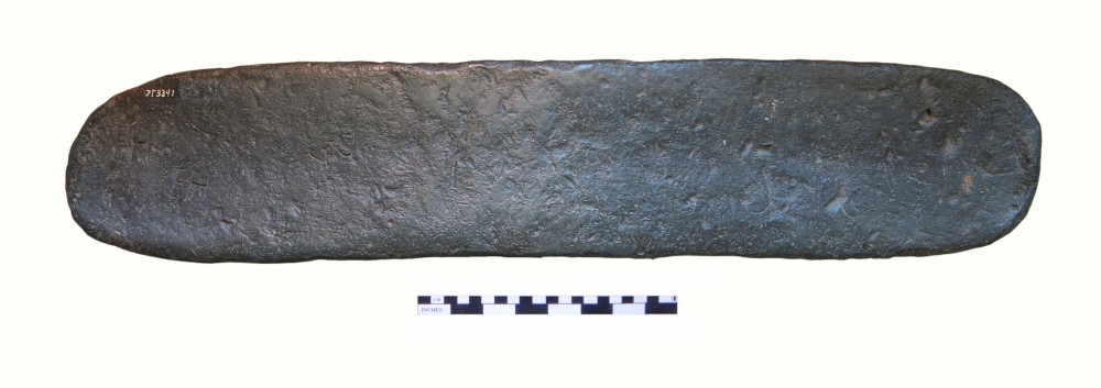 ZT3391 Lead artefact recovered from Zuiddorp (Zuytdorp)
