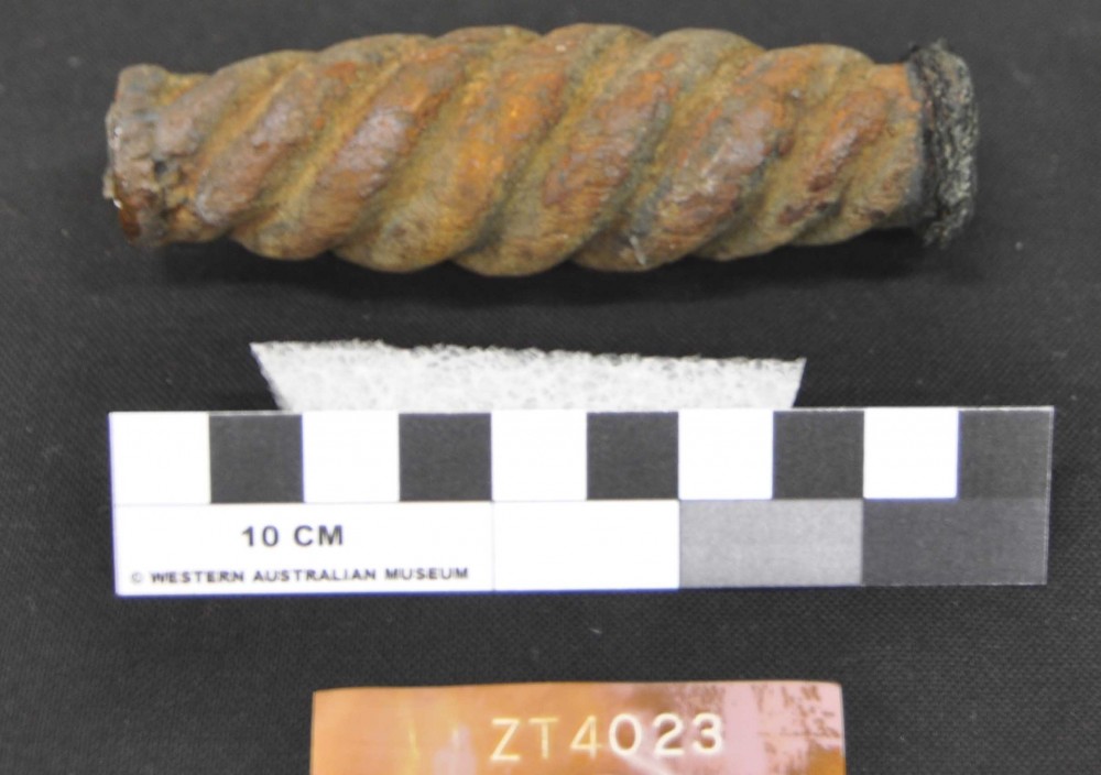 ZT4023 Tools artefact recovered from Zuiddorp (Zuytdorp)