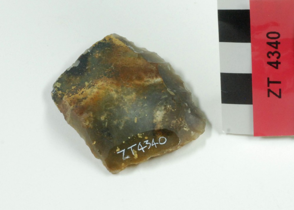 ZT4340 Flint artefact recovered from Zuiddorp (Zuytdorp)